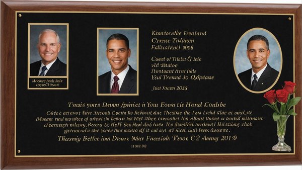 Plaque funéraire personnalisée : honorez vos proches avec style